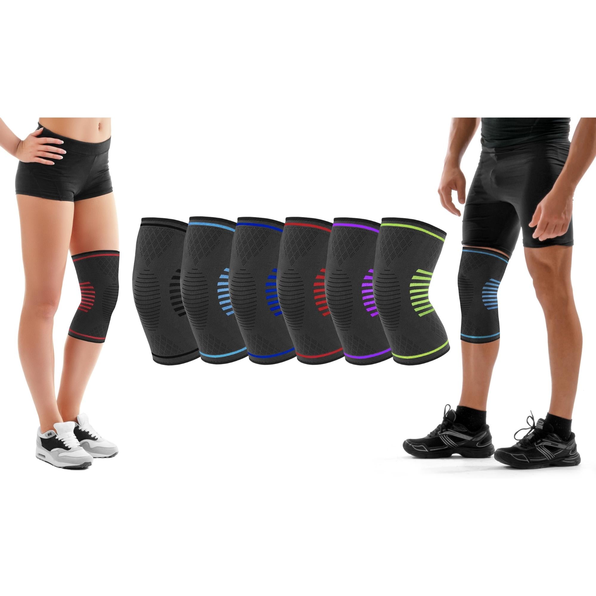 DCF Knee Compression Sleeve Support (1 Pair) – dcfbrands