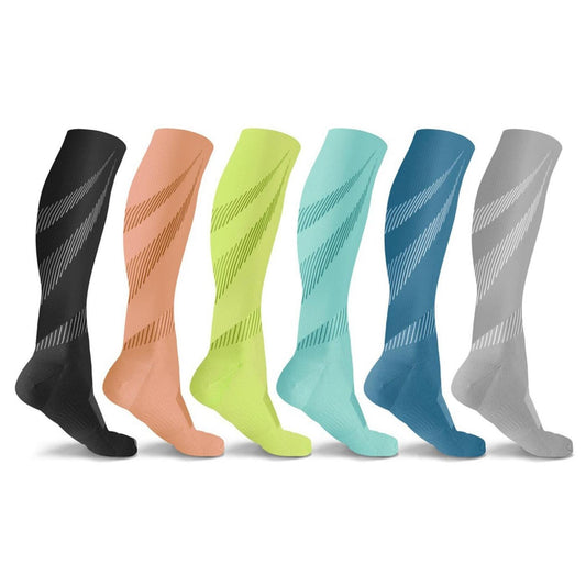 DCF Knee High Compression Sock Collection (6-Pack)