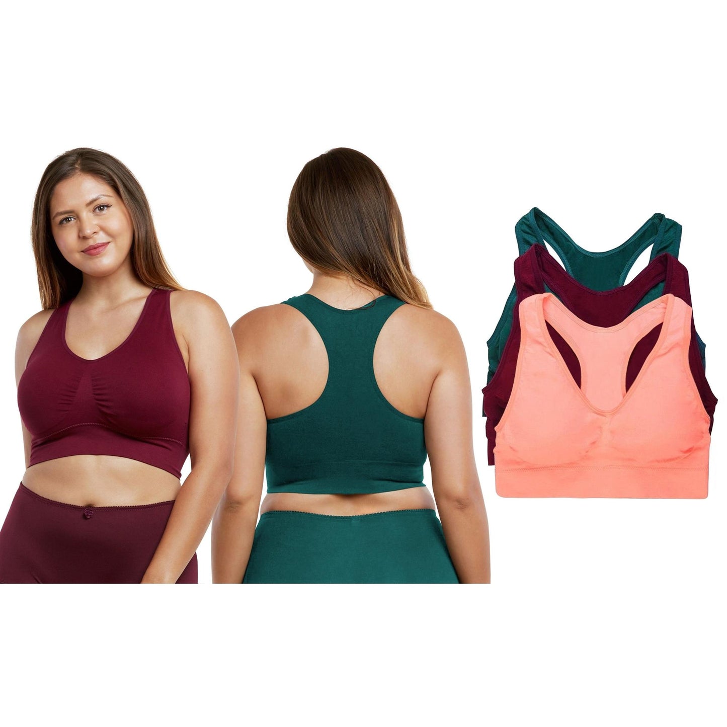 Women's Seamless Racerback Bra