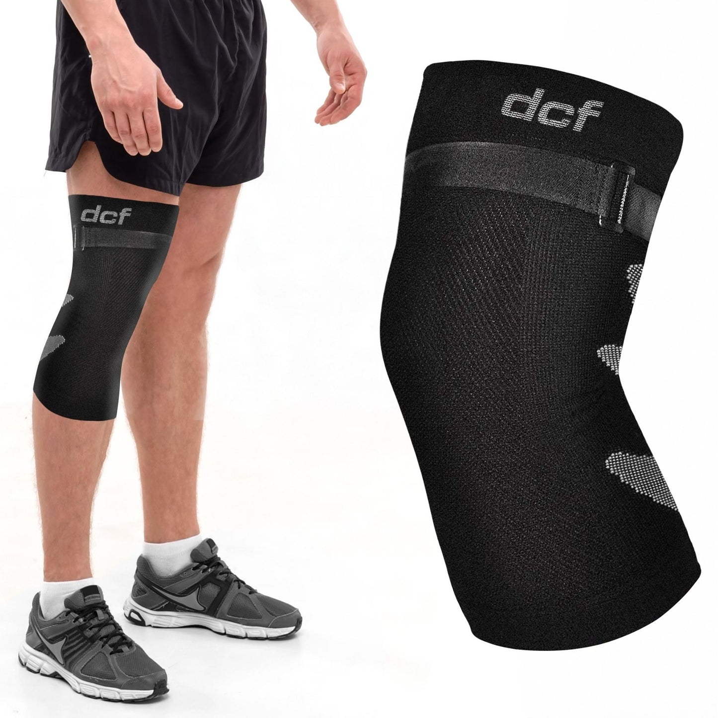 DCF Knee Compression Sleeve Support (1 Pair) – dcfbrands