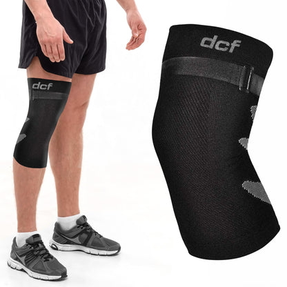 DCF Snug-fit Knee Support with Adjustable Strap (2-Sleeves)