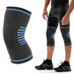 DCF Knee Compression Targeted Sleeve with Gel Grip (1-Pair)